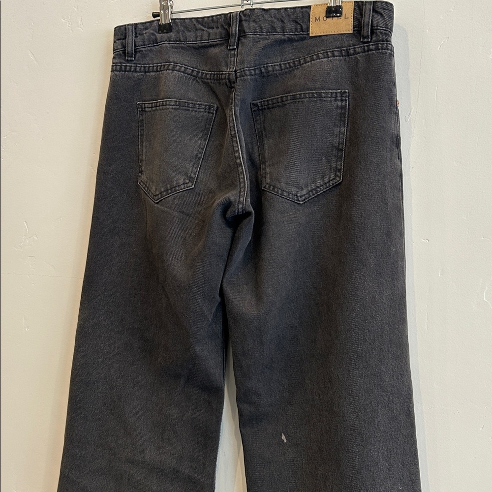 Motel Denim Wide Leg Jeans - Picture 11 of 12